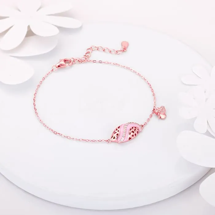 Rose Gold Winged Beauty Bracelet Giva