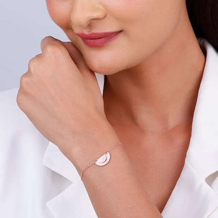 Rose Gold You're The One Bracelet Giva