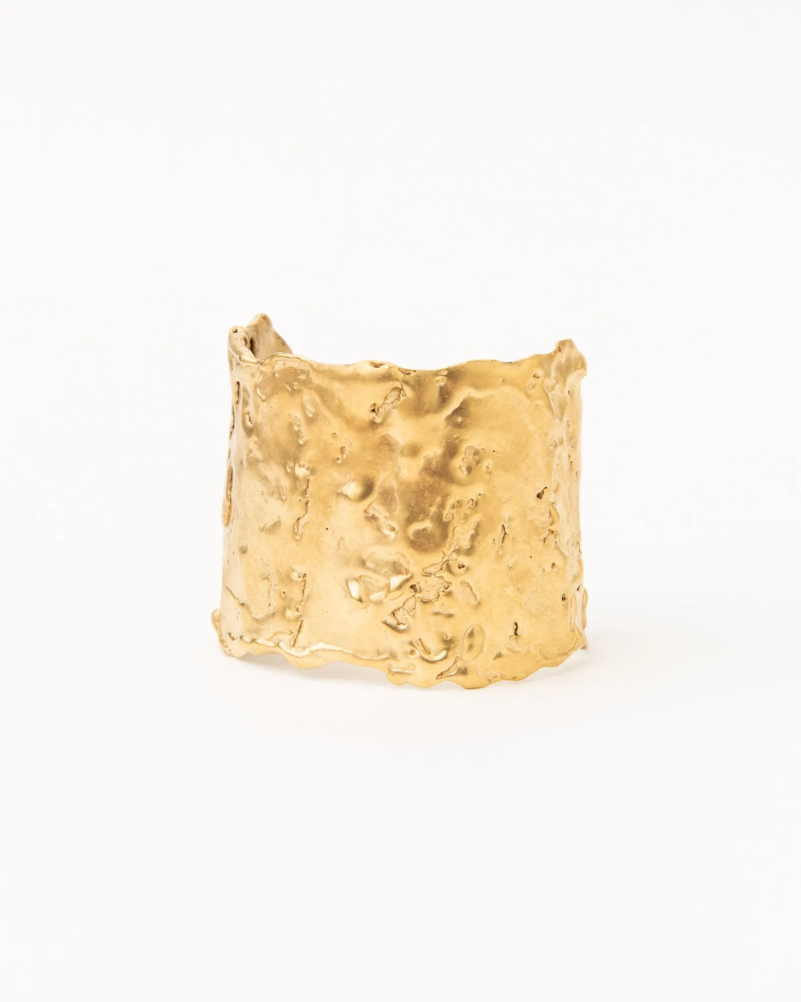 Sal Cuff Gold Plated Bangle