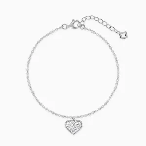 Silver Adorable Love Bracelet Giva