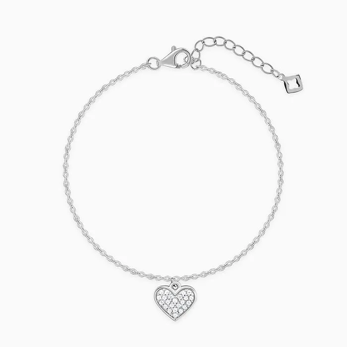 Silver Adorable Love Bracelet Giva