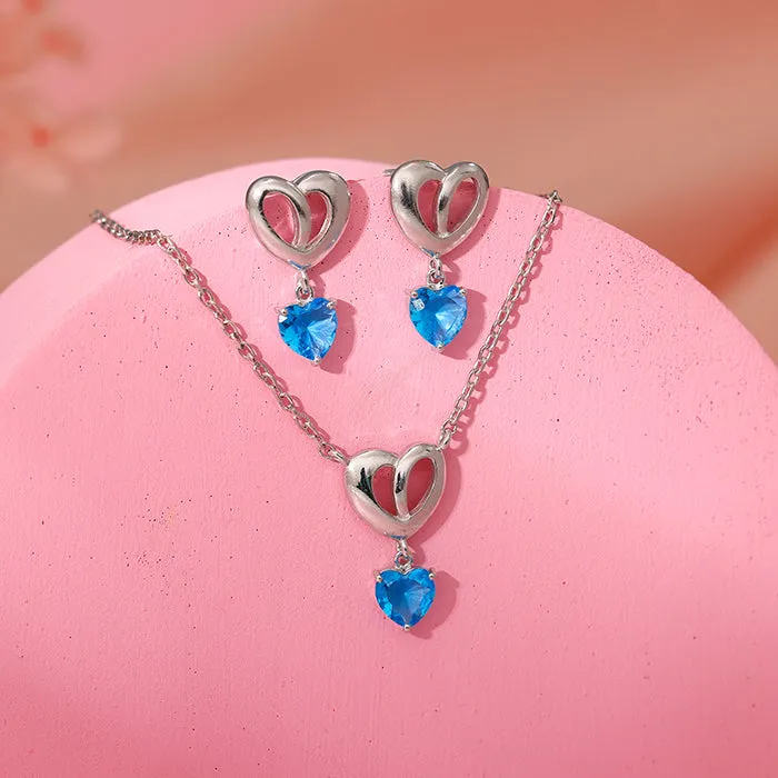Silver Adore Love Set Giva