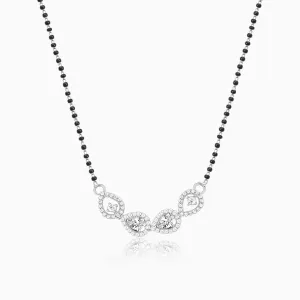 Silver Alluring Mangalsutra Giva