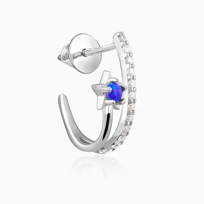 Silver Azure Aura Earrings Giva