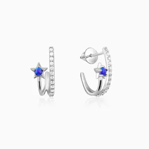 Silver Azure Aura Earrings Giva