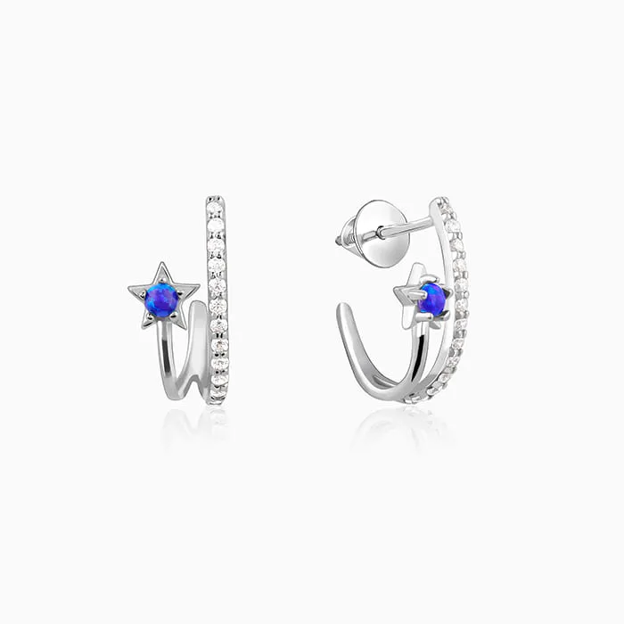 Silver Azure Aura Earrings Giva