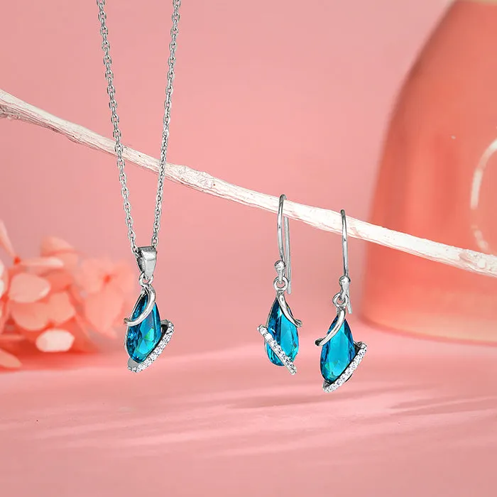 Silver Blue Night Set Giva