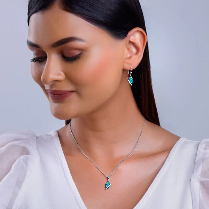 Silver Blue Night Set Giva