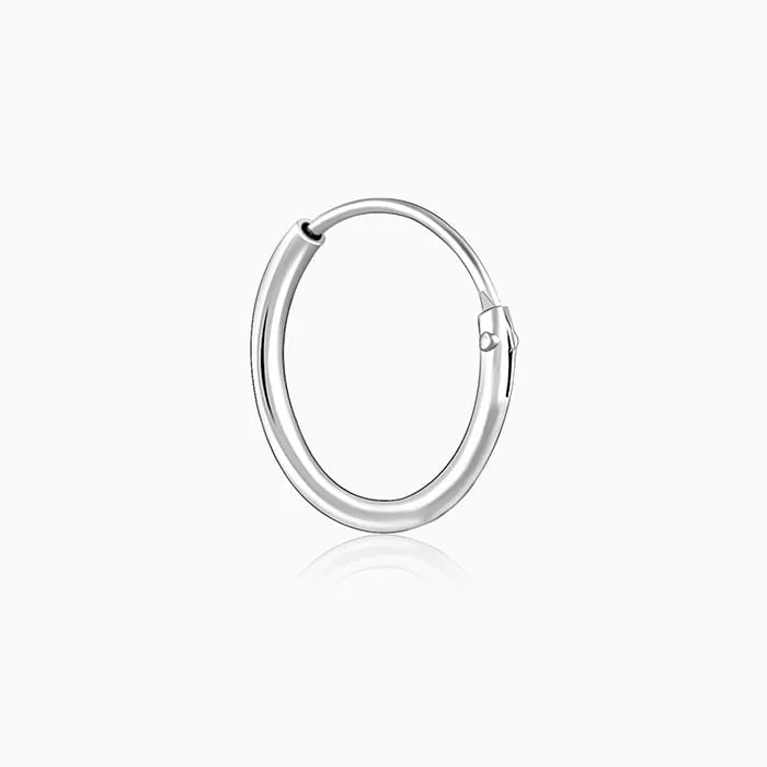Silver Cheery Bee Kids Hoop Earrings (4-12 yrs) Giva