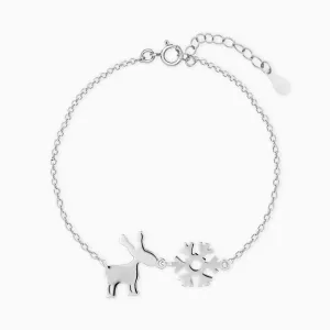 Silver Christmas Longing Bracelet Giva