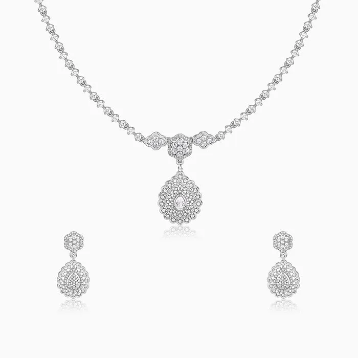 Silver Dreamy Dahlia Set Giva