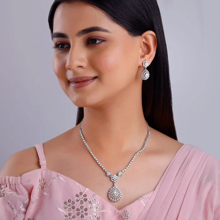 Silver Dreamy Dahlia Set Giva