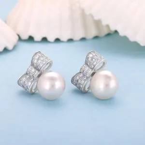 Silver Dreamy Pearls Earrings Giva