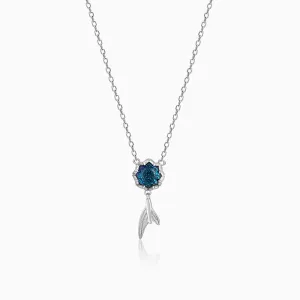 Silver Fin in Ocean Necklace Giva