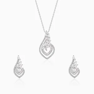 Silver Flower Me Set Giva