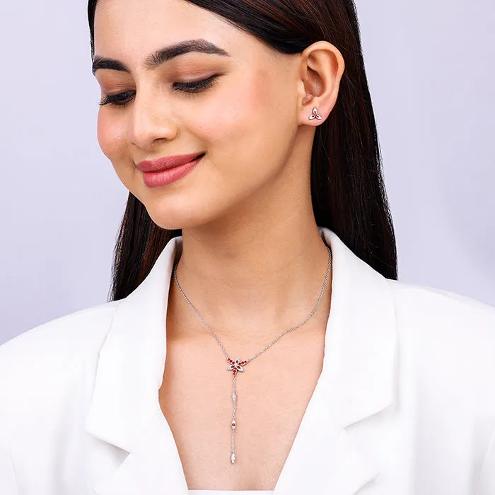 Silver Heart in Heart Set Giva