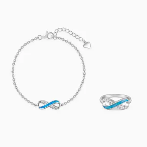 Silver Infinite Beauty Set Giva