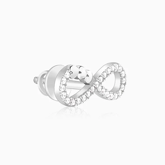 Silver Infinity Heart Set Giva