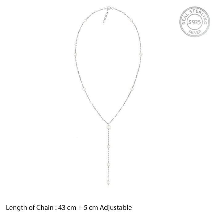 Silver Lining of Pearls Set Giva