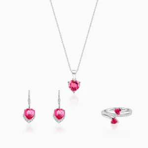 Silver Love Me Set of Three Giva