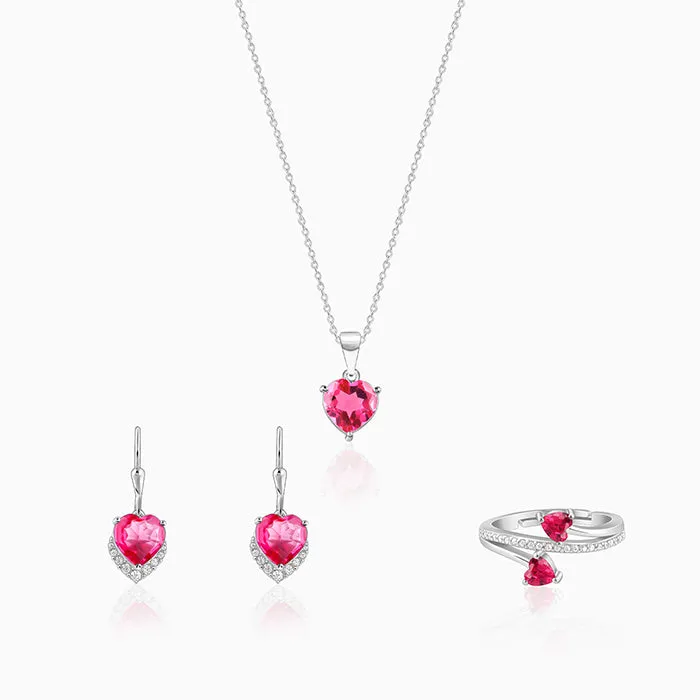Silver Love Me Set of Three Giva