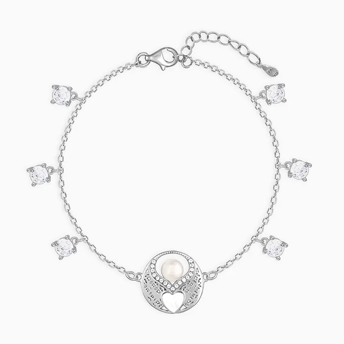Silver Pearl Whisper Bracelet Giva