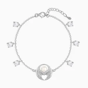 Silver Pearl Whisper Bracelet Giva