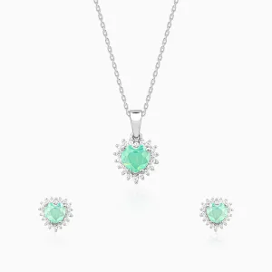 Silver Perfect Heart Set Giva