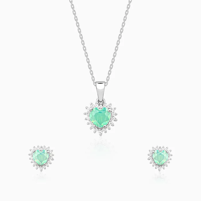 Silver Perfect Heart Set Giva