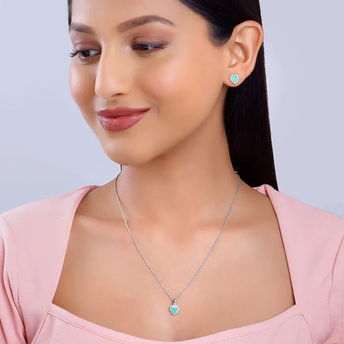 Silver Perfect Heart Set Giva
