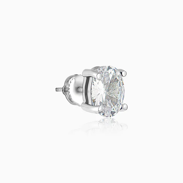 Silver Pristine Stud For Him Giva