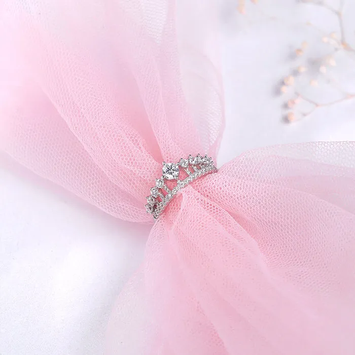 Silver Queen Crown Ring Giva