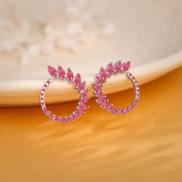 Silver Radiant Sphere Earrings Giva
