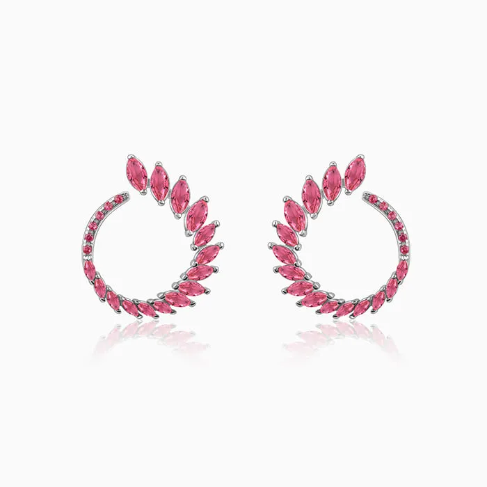 Silver Radiant Sphere Earrings Giva