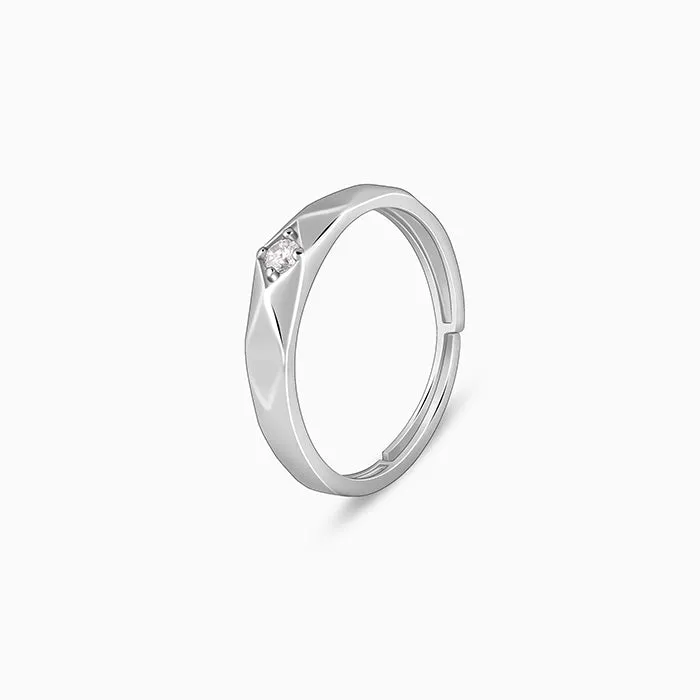 Silver Rugged Ring For Him Giva