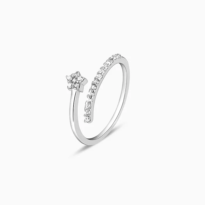 Silver Shooting Star Ring Giva