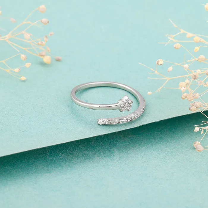 Silver Shooting Star Ring Giva