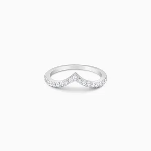 Silver Solid Shine Vanki Ring Giva