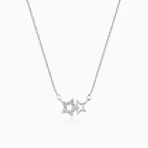 Silver Starry Affair Necklace Giva