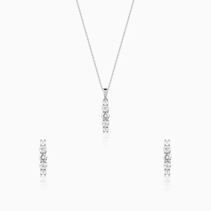 Silver Stunner Shine Set Giva