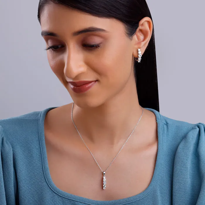 Silver Stunner Shine Set Giva