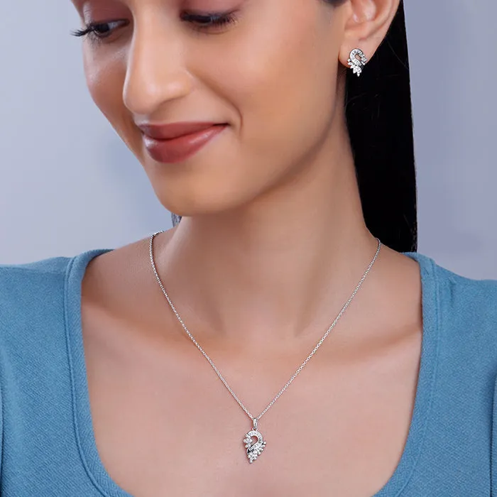 Silver Stunning Bling Set Giva