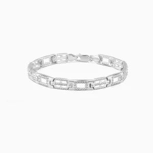 Silver Supremo Bracelet For Him Giva