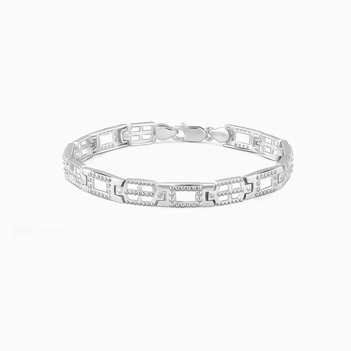 Silver Supremo Bracelet For Him Giva