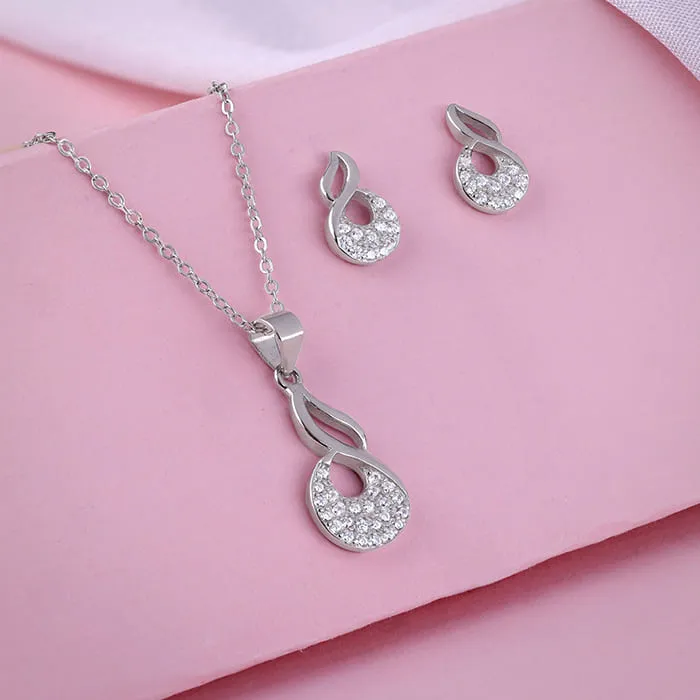Silver Swirlshine Set Giva