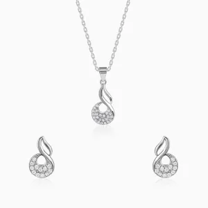Silver Swirlshine Set Giva