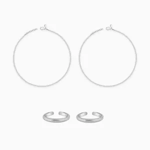 Silver Waheeda Set Giva