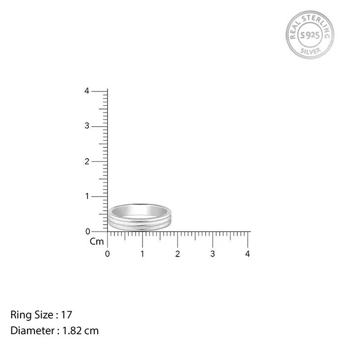 Silver Wisdom Ring For Him Giva