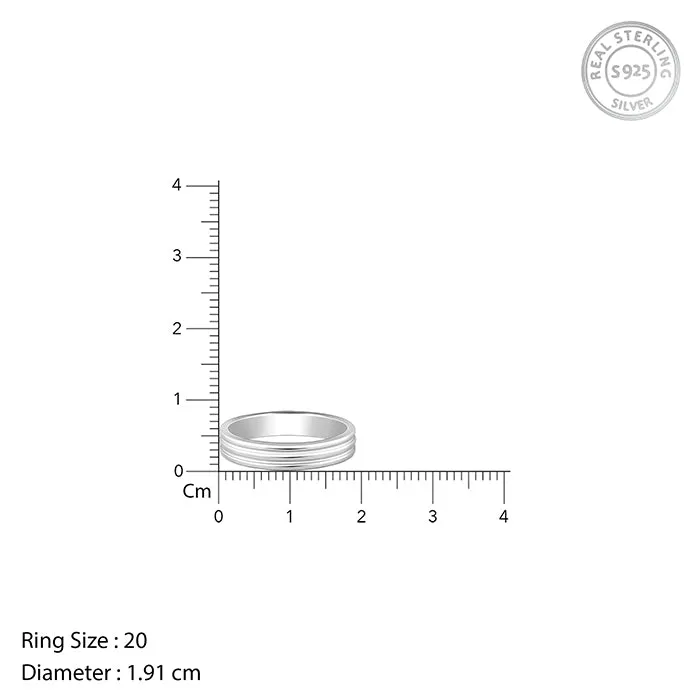 Silver Wisdom Ring For Him Giva