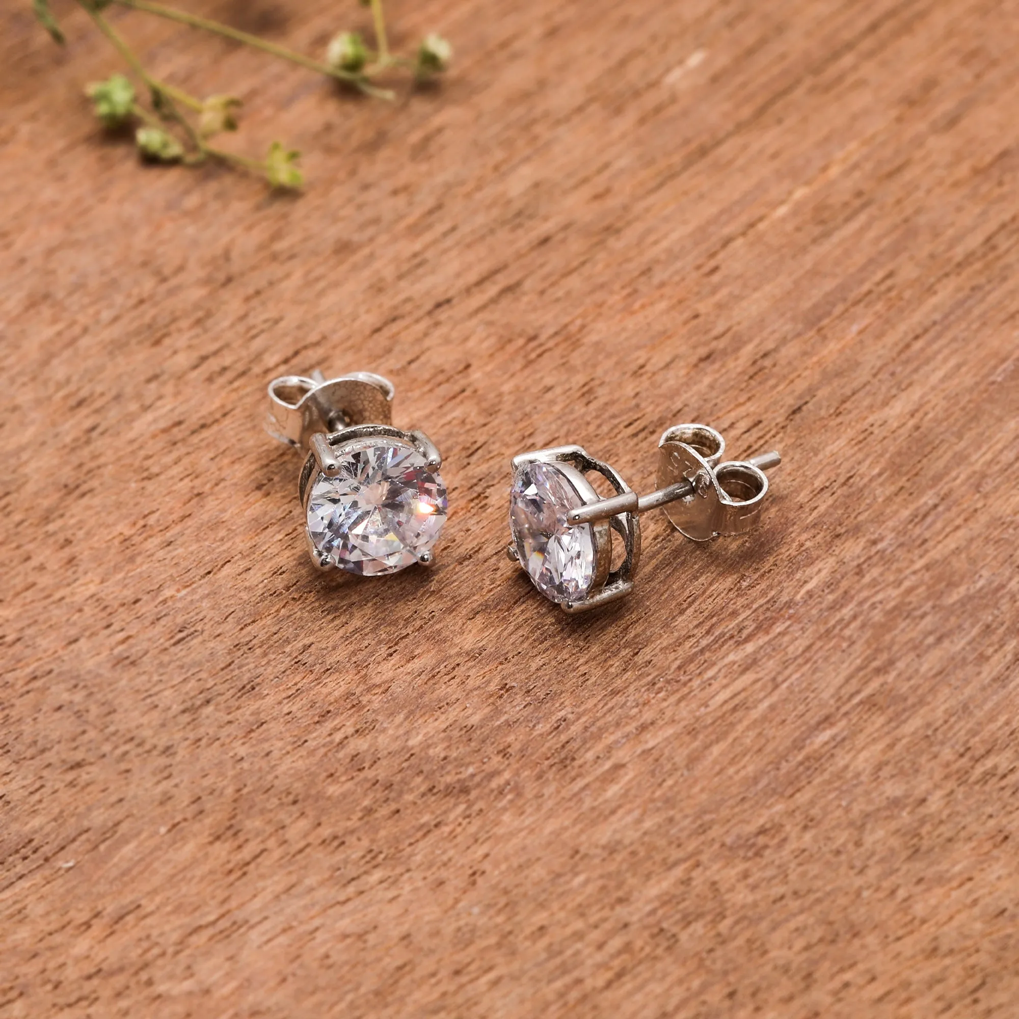 Silver Zircon Queens Set Giva